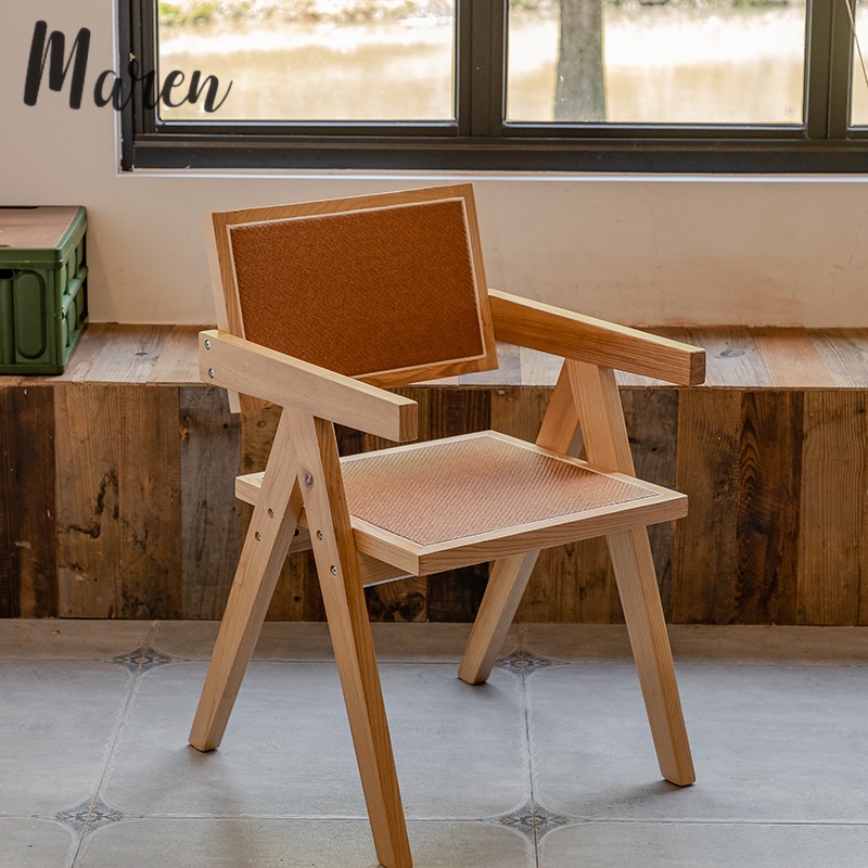 silla de madera individual 002