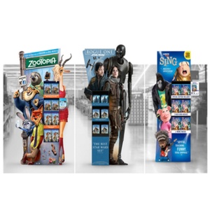 Exhibidor Publicitario de Películas Reciclable de Alta Calidad, Diseño Personalizado Gratuito y Plegable, Promoción Ecológica - Product Image 5
