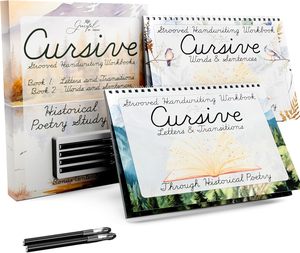 Cuaderno de Caligrafía Infantil con Diseño Elegante, Reutilizable, con Ranuras para Practicar la Escritura a Mano, Tamaño A4 en Espiral, para Niños de 8 a 12 Años - Product Image 1