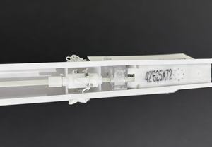 Tende a Pannello Manuali <span class=keywords><strong>per</strong></span> <span class=keywords><strong>Finestre</strong></span>, Oscuranti Orizzontali 100%, Tende in Plastica Bianca da 1 Pollice - Product Image 6