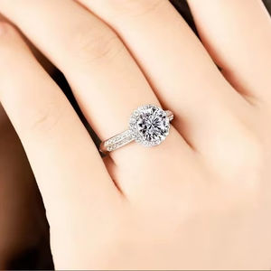 Cincin Perak Sterling LT-106 <span class=keywords><strong>925</strong></span>, Cincin Perak Sterling dengan Perhiasan Perak Sterling Korea Grosir - Product Image 2