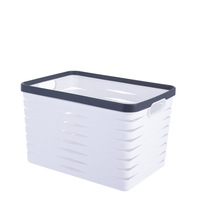 Boîte de rangement pliable carrée en plastique blanc, multifonctionnelle, écologique, durable, 180 ml, sacs de rangement pour la cuisine