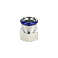 Plomberie EN10312 acier inoxydable Inox SS304 SS316L haute qualité M profil monobloc presse raccords de tuyauterie