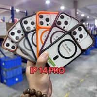 Coque de téléphone portable magnétique bicolore à détection cutanée 2-en-1 populaire de l'usine BAILI pour iPhone 12/13/14/15/16/17/18 PRO MAX