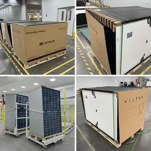 Placa de paneles solares de importación Mate Panneaux Solaires 48V 580W de China para el hogar