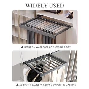 TIANYI Damping Soft Close Ball Bearing <b>Drawer</b> Slides Double Rail Metal Runner for Wardrobe and Kitchen Cabinet Hardware - Product Image 3