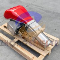 Brûleur à gaz RS70 en gros, 192-814 kW, à deux étages, 230 V, à tirage forcé, pour chaudière, four à air chaud, four industriel, chauffage