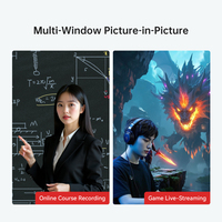 VisionMore 4K 1080p TOF Yapay Zeka Destekli Web Kamerası, Video Konferans Kaydı Toplantı Canlı Yayın için