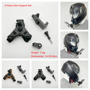 Support de fixation de la mentonnière du casque de moto pour <span class=keywords><strong>GoPro</strong></span> Hero 13 12 9 8 <span class=keywords><strong>7</strong></span> Support de caméra de sport d'action Accessoires de caméra de moto - Product Image 5