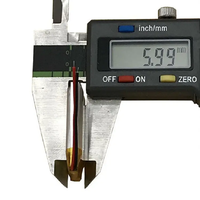 602030 batterie au lithium polymère 602030 3.7V 300mah batterie lipo de haute qualité avec PCM et batteries polymère de connecteur