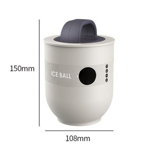 Moule à glaçons rond de grande taille style minimaliste pour whisky, plateau de réfrigération, outil d'été, haute qualité, vente en gros - Product Image 3