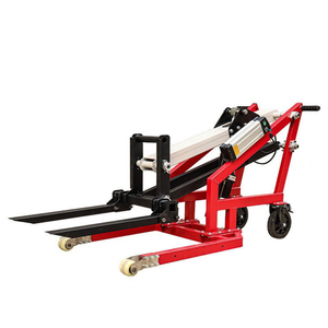 Empilhador De Paletes Semi-elétrico Braço Crank Pallet Truck Empilhadeira Boom - Product Image 4