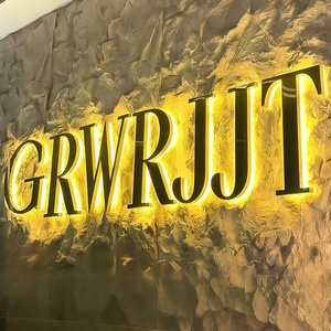 Letrero LED Personalizado para Interiores, Letrero LED 3D Personalizable con Letras de Canal Retroiluminadas - Product Image 3