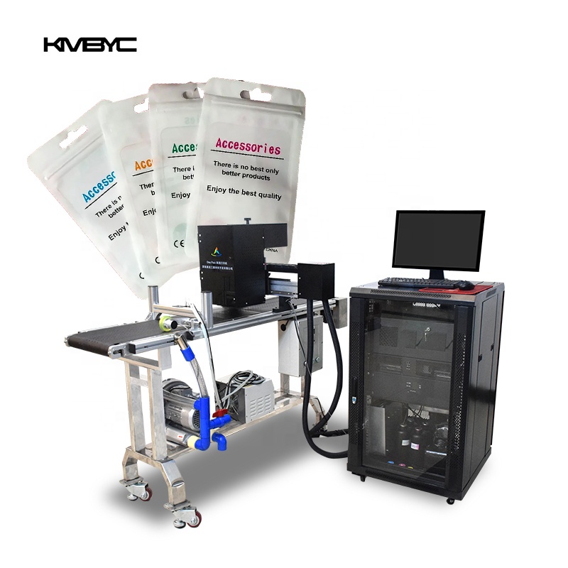 Plastic Bag Printer Little Logo Printing Machine Color One Pass UV Printer