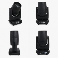 Projecteur à tête mobile 380W 18R à double prisme avec mise au point électronique DMX512 pour éclairage de scène, concerts, DJ, discothèques et mariages