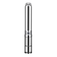 Pompe solaire submersible de haute qualité Cheers 2HP, haute pression, haute efficacité, débit de 6m³/h, 96V 1200W, moteur DC sans balais, 1 an de garantie