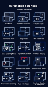 Aspiradora روبوت Aspirador الذكية تويا واي فاي التلقائي مكنسة أرضية Aspirateur تنظيف الروبوتية مكنسة كهربائية - Product Image 6