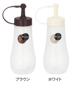 Bouteille de sauce japonaise haut de gamme, blanche, mini, en polyéthylène de qualité alimentaire, avec mélangeur, modèle P11, qualité supérieure - Product Image 5