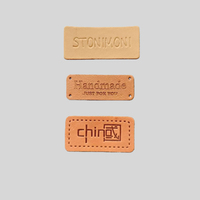 Nouveau type d'étiquette en PU gaufré, patch/étiquette/badge Jacron pour vêtements en denim et en cuir
