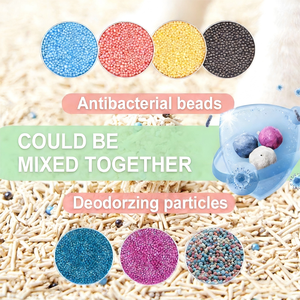 Litière pour chat écologique mixte, faible en poussière et anti-odeurs, sable de tofu et argile de bentonite pour un nettoyage efficace - Product Image 4