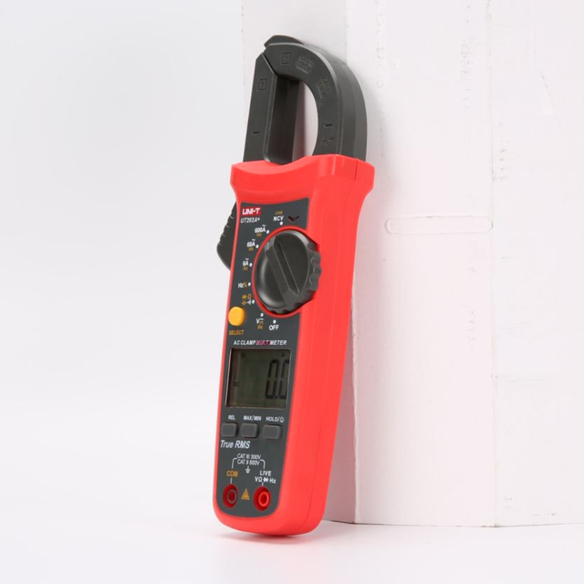 UNI-T UT202A+ High Precision True RMS Handheld Digital Clamp Meter AC/DC Voltage Tester 600A