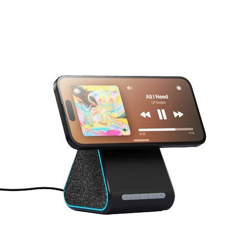 New Product Ideas Strong Magnetic Charging BT Speaker 15W Multifunctional Desktop Mobile Phone Stand Foldable Type C Charge