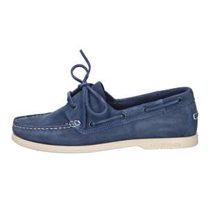 Chaussures bateau pour homme Lumberjack en daim bleu marine à lacets, taille 40 EU, pour usage décontracté - Product Image 1