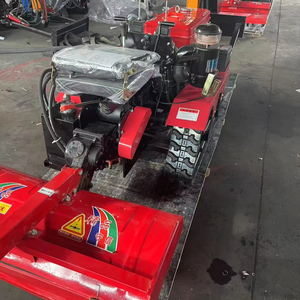 Tracteur à chenilles robuste 35 CV 2RM avec motoculteurs rotatifs à changement rapide et conception anti-obstruction pour rizières boueuses et terrains rocheux secs - Product Image 4