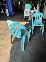 Chaise d'école avec tablette intégrée, chaise monobloc commerciale en plastique empilable pour étudiants, idéale pour l'université, le gouvernement et les écoles