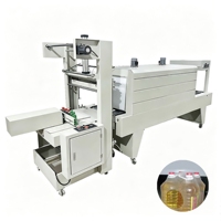 Machine d'emballage de manchons thermorétractables pour bouteilles en acier inoxydable Rocky 14KW pour boissons 220V/110V