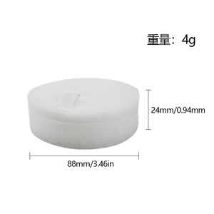 Filtre en coton pour aspirateur Levoit LVAC 200, filtre de sortie d'air réutilisable pour usage domestique - Product Image 4