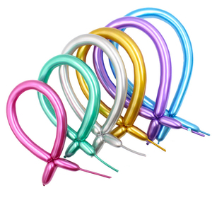 High Quality Metallic 260 <b>Balloons</b> Long Magic Woven <b>Balloons</b> Hundred Shape Kids Toys Wholesale - Product Image 1