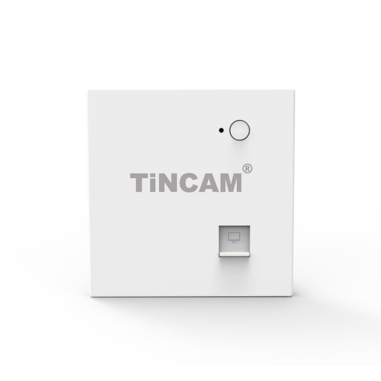 TiNCAM 2.4G 5G 1200M TBC-PTR1200 Dual Brand in Wall Wireless Access Point 48V PoE WiFi MIMO Wall Mount AP for Apartment Hotel
