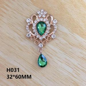 新しいフラットバックブローチペンダント32*60mmクリスタルDiyジュエリーアクセサリークラフト - Product Image 5