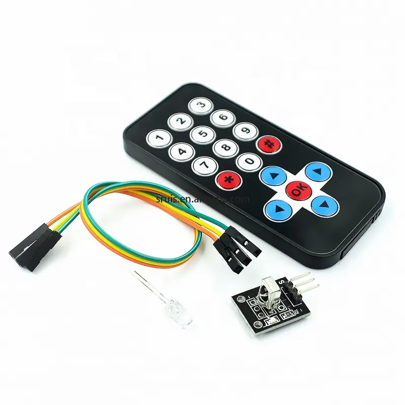 Fast Shipping Infrared IR Wireless Remote Control Module Kits DIY Kit HX1838 For Arduin0 Raspberry Pi