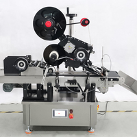 Machine d'étiquetage entièrement automatique à grande vitesse Gosunm pour l'étiquetage des sacs de café sur les surfaces supérieure et inférieure des cartons