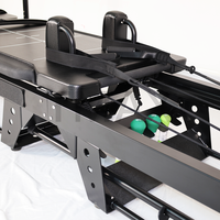 Reformer Pilates Komersial Berkualitas Tinggi Cama De Pilates German Spring Silent Peralatan Pilates Grosir Logo Kustom CE ISO