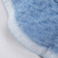Chapeau de pêcheur en jean à large bord pour l'été, la plage, le sport, le cyclisme, les voyages, unisexe, en denim délavé, 100% coton, haute qualité
