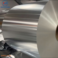 Feuille d'aluminium thermoscellable 8011 pour couvercles de yaourt et emballages alimentaires flexibles, rouleau jumbo 1235, 8079, 8011, 8006