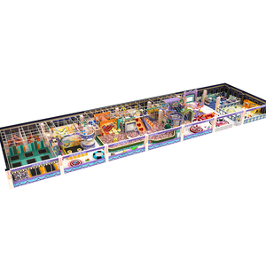 Aire de jeux intérieure commerciale personnalisée, maison interactive de simulation, équipement de jeux intérieur, zone de jeux intérieure avec trampoline - Product Image 3