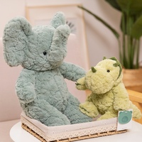 Peluche douce et mignonne en forme de licorne, dinosaure, éléphant, paresseux, chien, ours pour enfants, poupée de confort, cadeau d'anniversaire