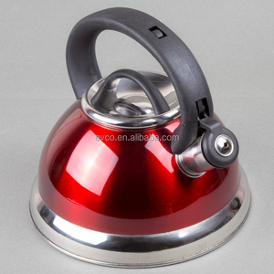 ¿Alexa 3,0 Qt? Hervidor de té de acero inoxidable, Color Cranberry - Product Image 6