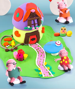 <span class=keywords><strong>Pâte</strong></span> <span class=keywords><strong>à</strong></span> <span class=keywords><strong>modeler</strong></span> de couleur personnalisée Air Dry Soft Creative Art Kids Modeling Clay - Product Image 3