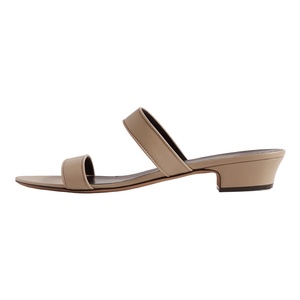 <span class=keywords><strong>Sandali</strong></span> Minimalisti con Doppio Cinturino in Pelle Vegana PU, <span class=keywords><strong>Tacco</strong></span> <span class=keywords><strong>Basso</strong></span> a Blocco, Punta Aperta a Mandorla, Stile Francese Chic per l'Estate e l'Outdoor - Product Image 2
