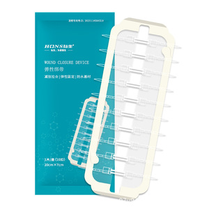 Réducteur de tension des plaies, patch anti-tension, tissu médical respirant non tissé, bandage réglable, étirement cutané et - Product Image 1