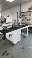 Máquina de Serigrafía Neumática de Alta Resistencia, Tipo Transportador, 800-1200PCS/H, Impresora de Pantalla Plana, 320KG, Directo de Fábrica, 40W
