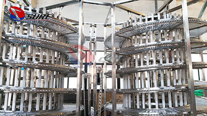 Machine de surgélation rapide IQF, congélateur à choc, congélateur spirale, congélateur Humberg, congélateur spirale simple pour homard et crevettes - Product Image 3