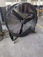 Moteur BLDC 1200 mm 48 pouces, ventilateur à tambour industriel à entraînement direct, robuste, pour entrepôts, ateliers, garages