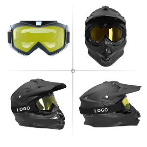 Casque de moto Yijia Optical avec lunettes de protection et <span class=keywords><strong>masque</strong></span> facial amovible, lunettes de moto anti-poussière, lunettes de <span class=keywords><strong>motocross</strong></span> <span class=keywords><strong>vintage</strong></span> - Product Image 5