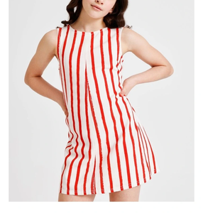 Vestido de Verano de Algodón para Niñas, Bonito y Elegante, con Tela Suave al Tacto, Ligero, Cómodo y Moderno para Niñas Activas en Crecimiento - Product Image 2